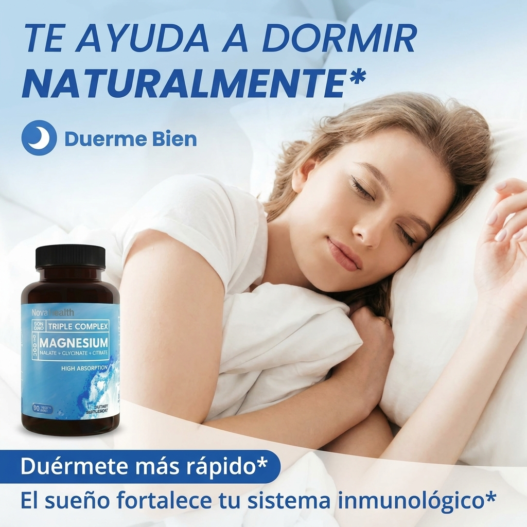 Complejo de Magnesio triple - NovaHealth®