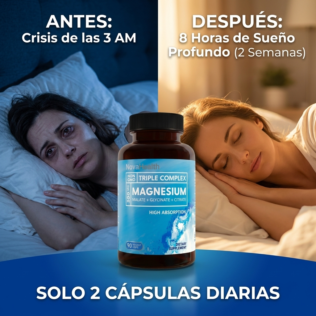 Complejo de Magnesio triple - NovaHealth®